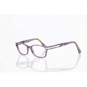 Coach HC 6065 5288 (Confetti Purple) 49-17-135mm Eyeglasses FRAMES ONLY - GOOD